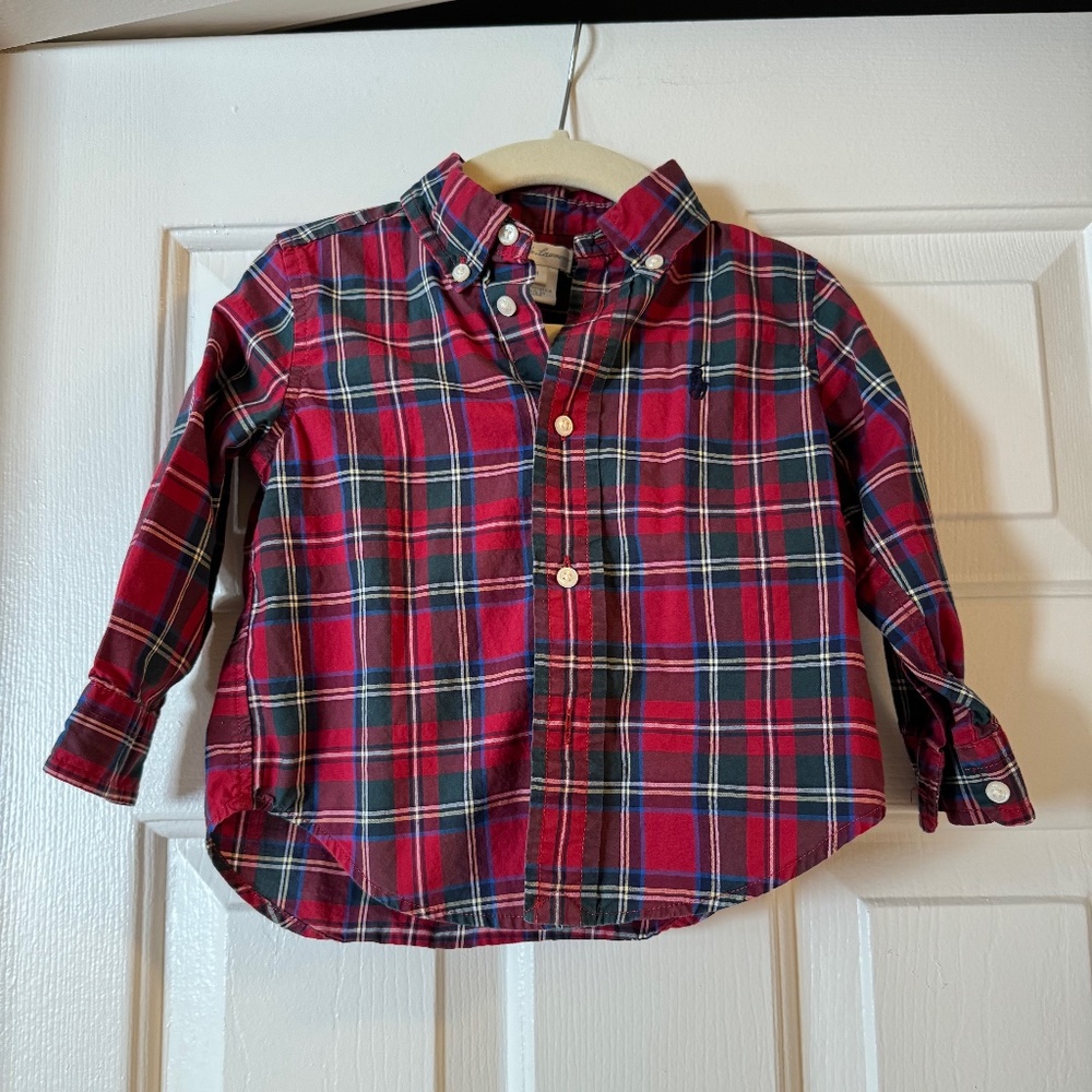 POLO Button Down, SIZE 18mos